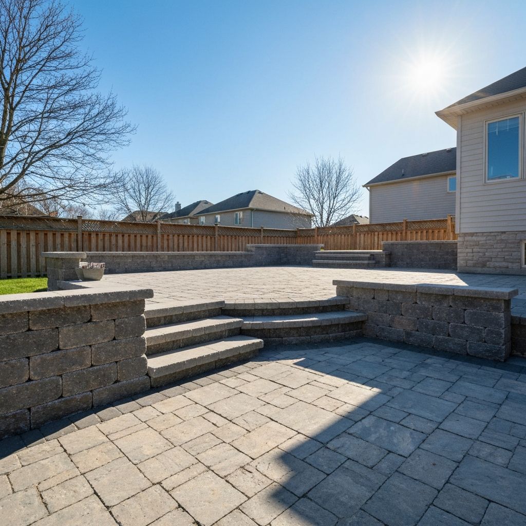 Patio & Steps interlock project